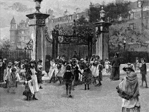 2-Children-at-IT-Garden-Gate-ILN-1889_0