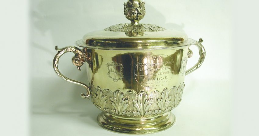 The Dolben porringer, 1678